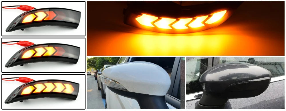 Dynamic Side Mirror Indicator for Ford Fiesta