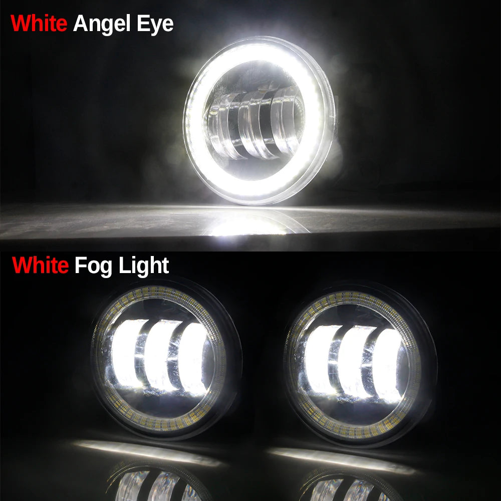 Ford Fiesta Angel Eye LED Fog Lamps – 2PCS Set