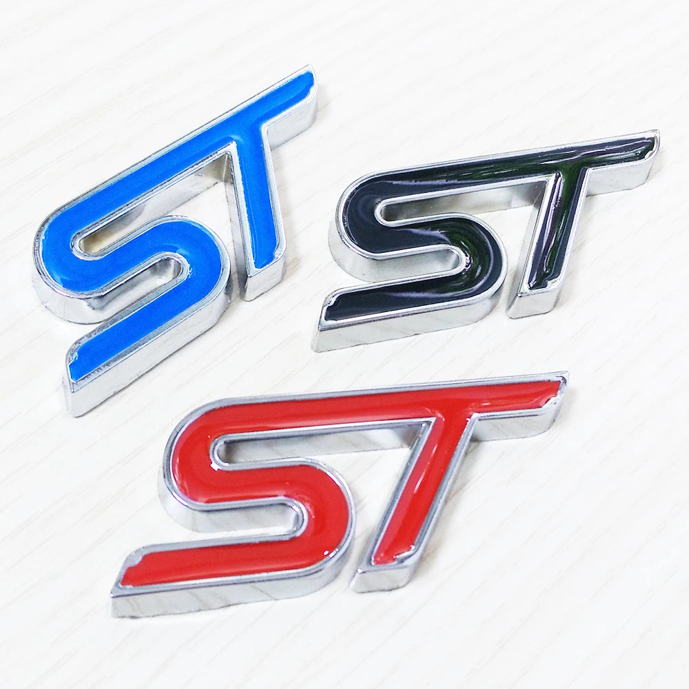 Metal Ford Fiesta ST Badge