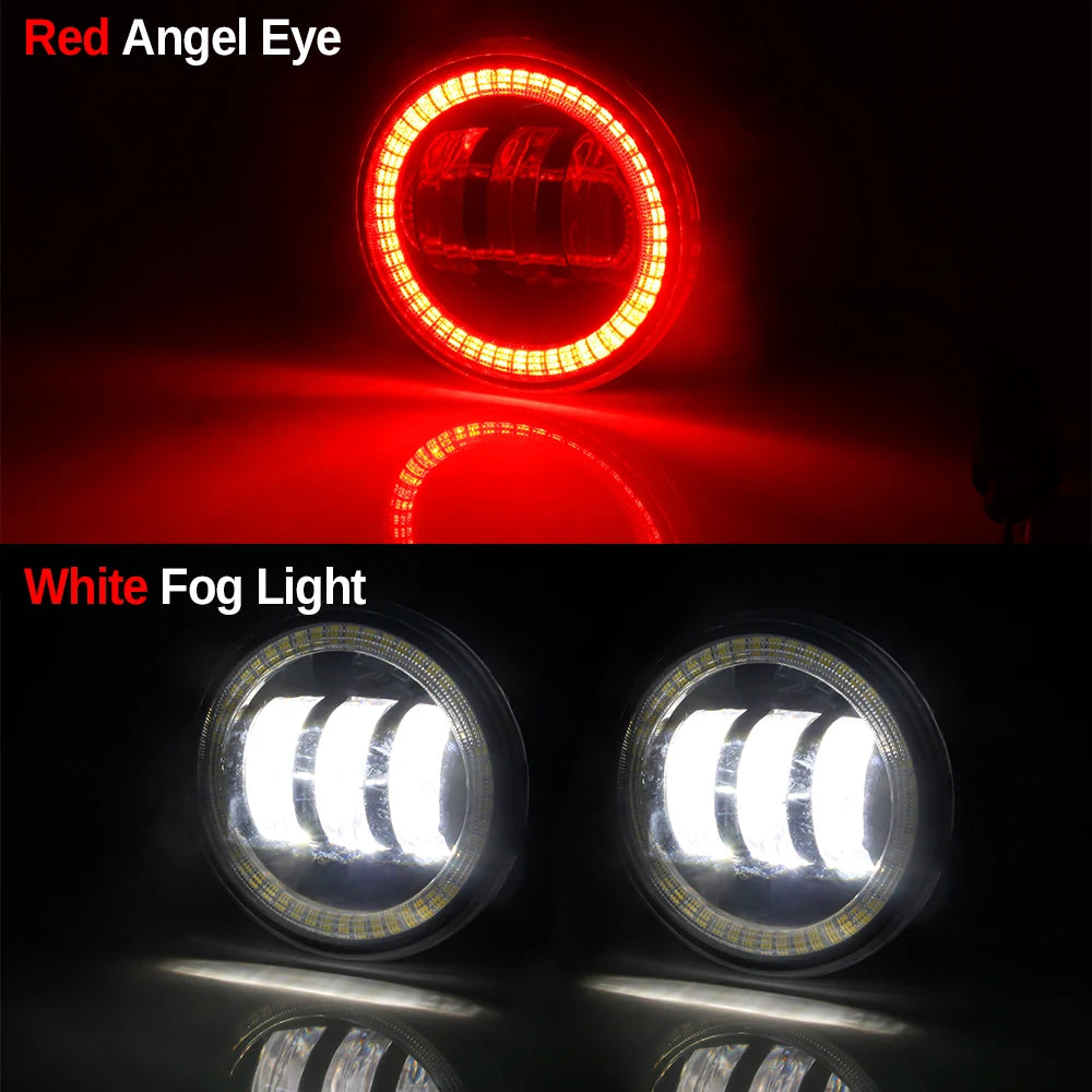 Ford Fiesta Angel Eye LED Fog Lamps – 2PCS Set