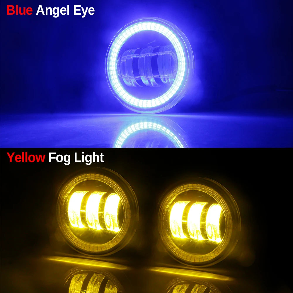 Ford Fiesta Angel Eye LED Fog Lamps – 2PCS Set