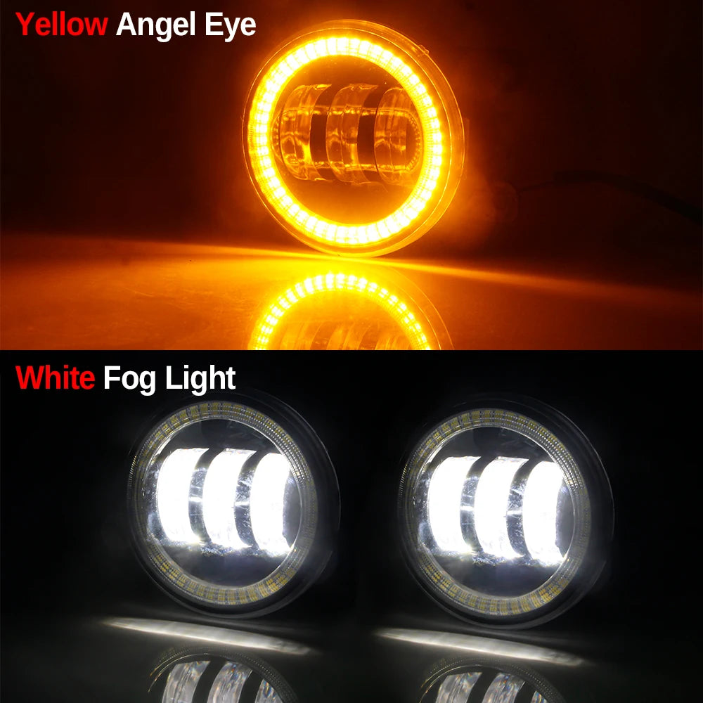 Ford Fiesta Angel Eye LED Fog Lamps – 2PCS Set