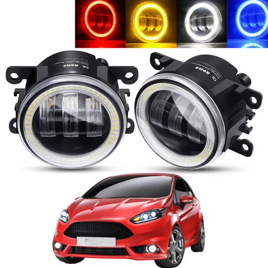 Ford Fiesta Angel Eye LED Fog Lamps – 2PCS Set