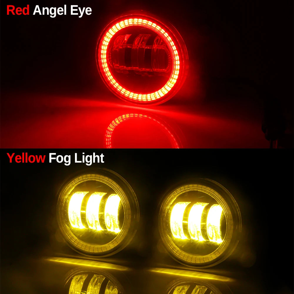 Ford Fiesta Angel Eye LED Fog Lamps – 2PCS Set