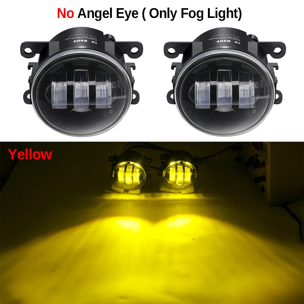 Ford Fiesta Angel Eye LED Fog Lamps – 2PCS Set
