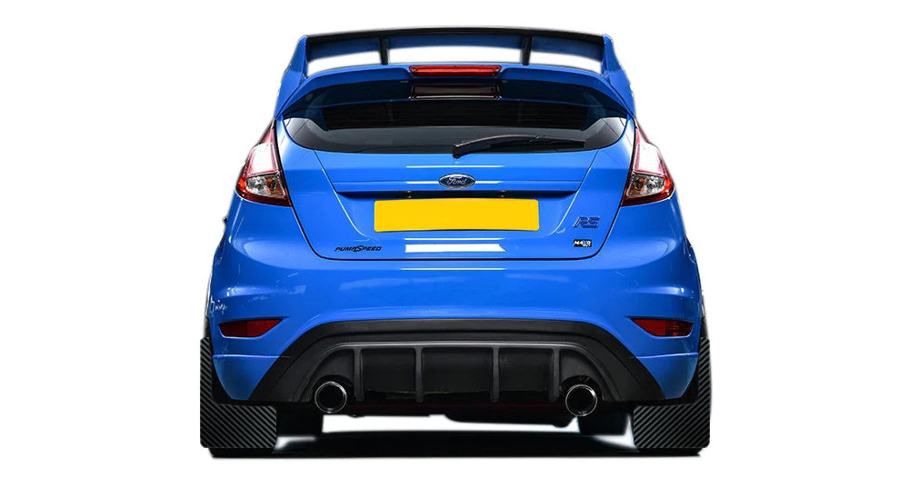 Carbon Fiber Effect Rally Mudflaps for Ford Fiesta Mk5–Mk7 (ST/RS/Zetec S)