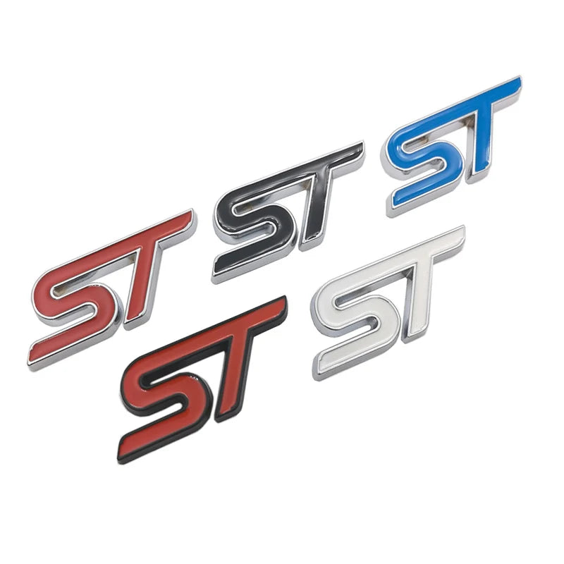 Metal Ford Fiesta ST Badge