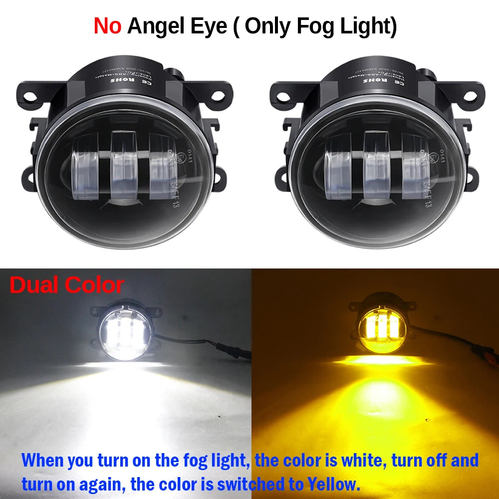 Ford Fiesta Angel Eye LED Fog Lamps – 2PCS Set