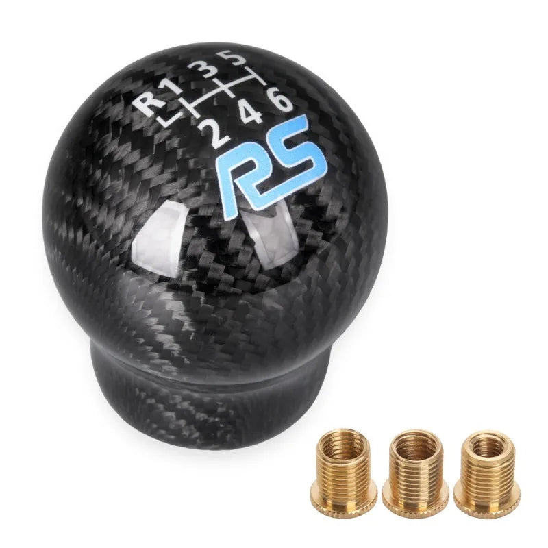 Carbon Fiber Gear Shift Knob for Focus/Fiesta - ST 6-Speed Manual Car Shift Knob, Styling Mod Part