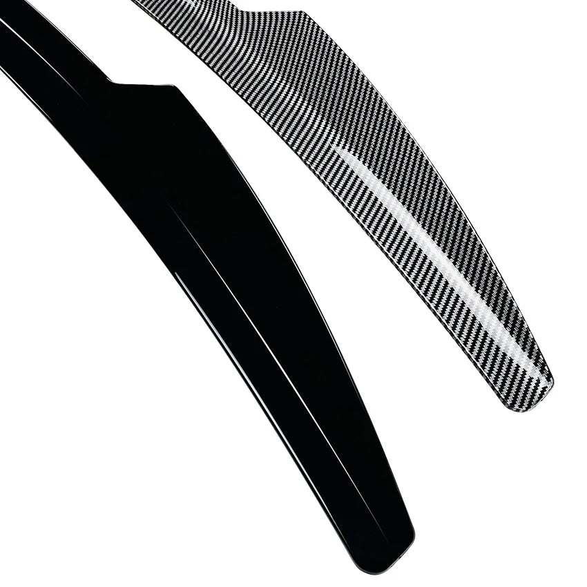 Rear Wing Spoiler for Ford Focus MK3 RS 2011–2018 – Gloss Black Carbon Look