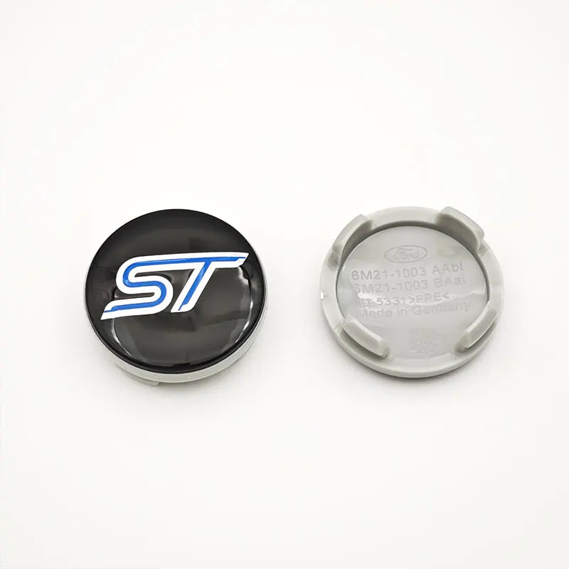 Wheel Center Caps for Ford ST-Line 4pcs (Fiesta/Focus ST)