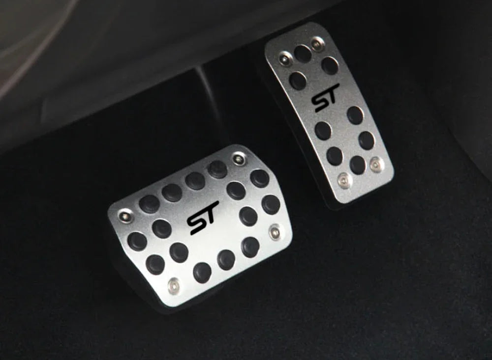 Car Rest Pedal Set – Foot, Fuel, Brake & Clutch Pedals for Ford Focus MK2/MK3, Kuga, Escape ST (2005–2019) | Car Styling Accessories