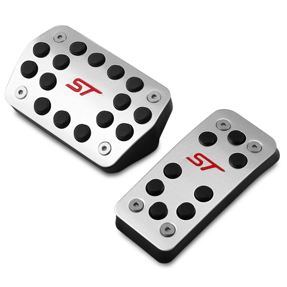 Car Rest Pedal Set – Foot, Fuel, Brake & Clutch Pedals for Ford Focus MK2/MK3, Kuga, Escape ST (2005–2019) | Car Styling Accessories