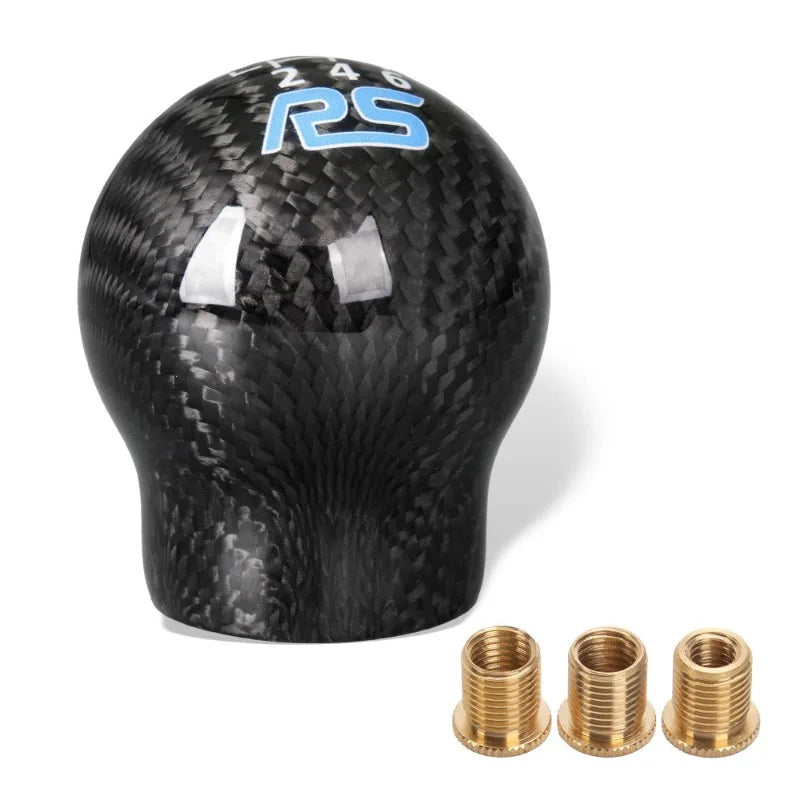 Carbon Fiber Gear Shift Knob for Focus/Fiesta - ST 6-Speed Manual Car Shift Knob, Styling Mod Part