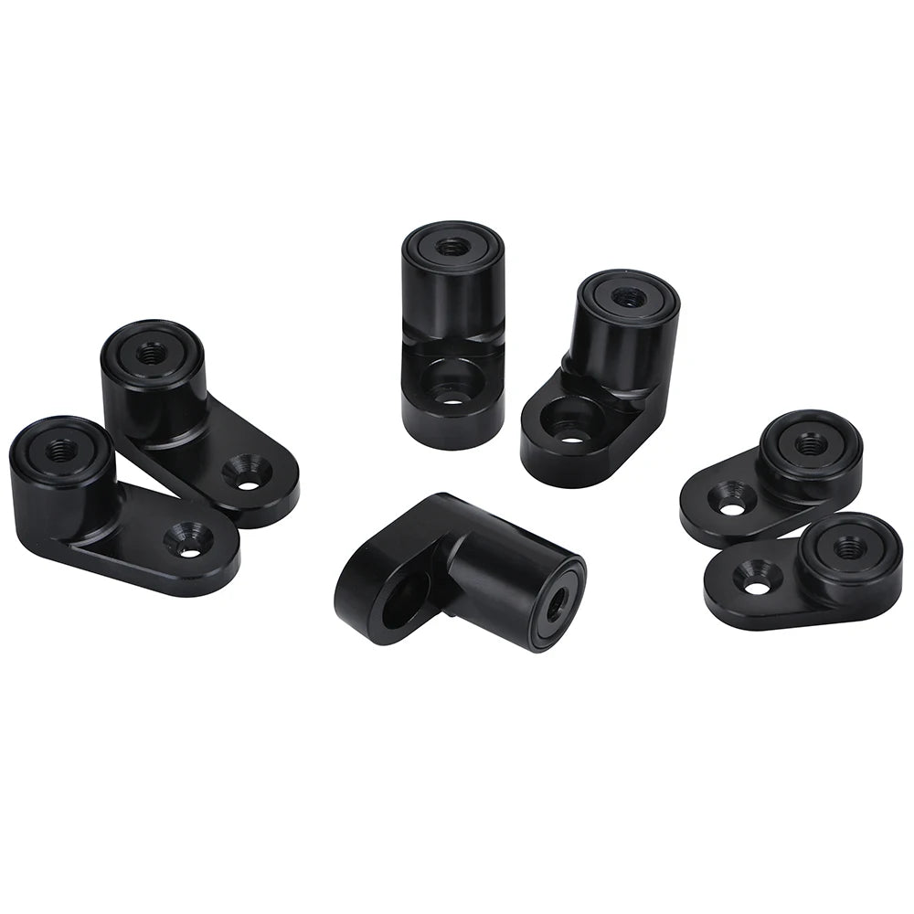 Ford Focus ST (2013+) Rear Wing Riser – T6061 Billet Aluminum, Bolt-On