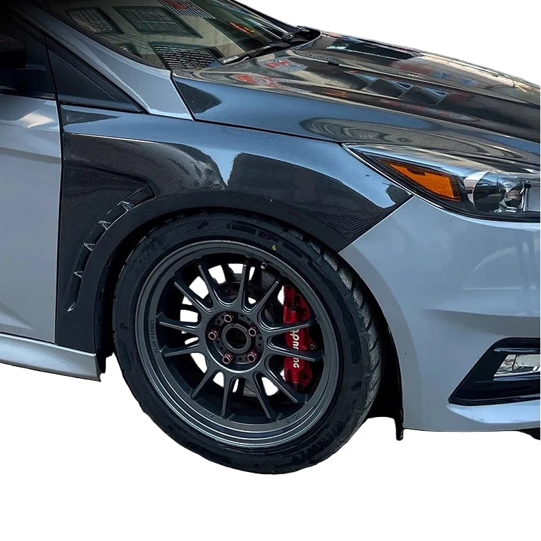 Carbon Fiber Fender Wing Kit for Ford Focus ST/RS (2012–2018)