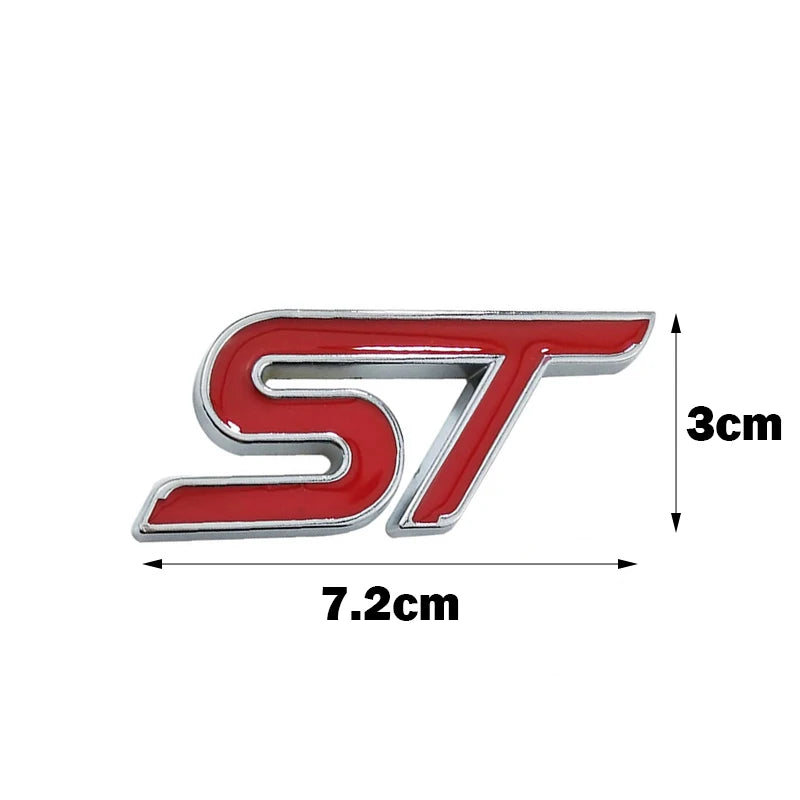 Metal Ford Fiesta ST Badge