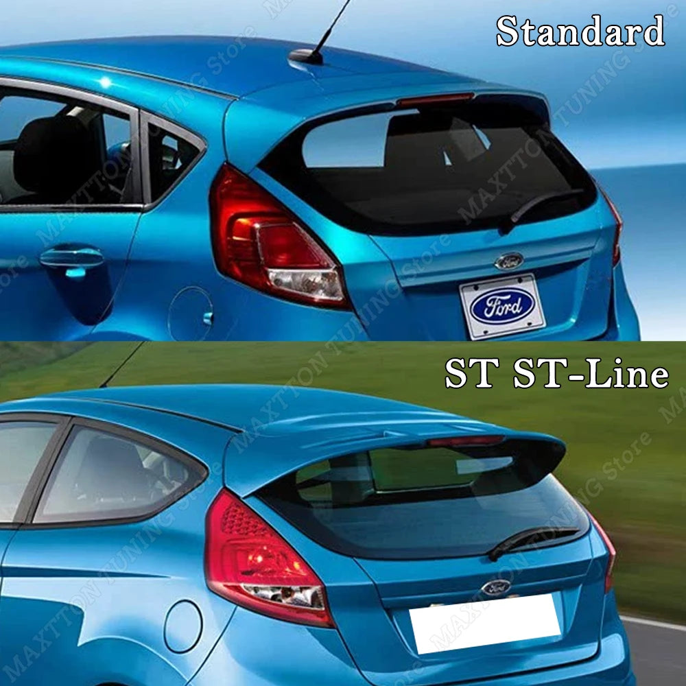 Ford Fiesta ST (08-17) Gloss Black Roof Spoiler Extension