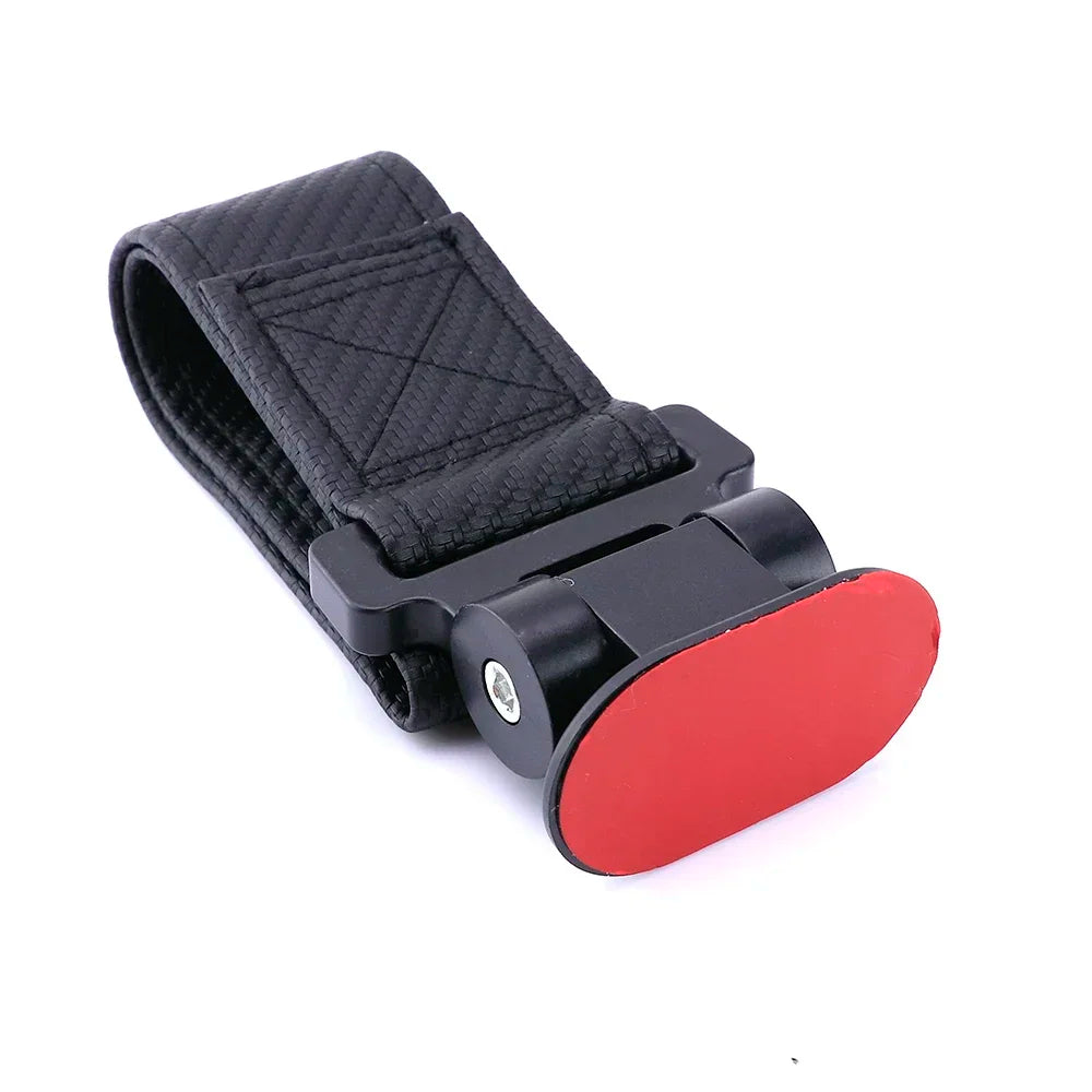 Car Tow Strap with ST Racing Emblem – Carbon Fiber Style
