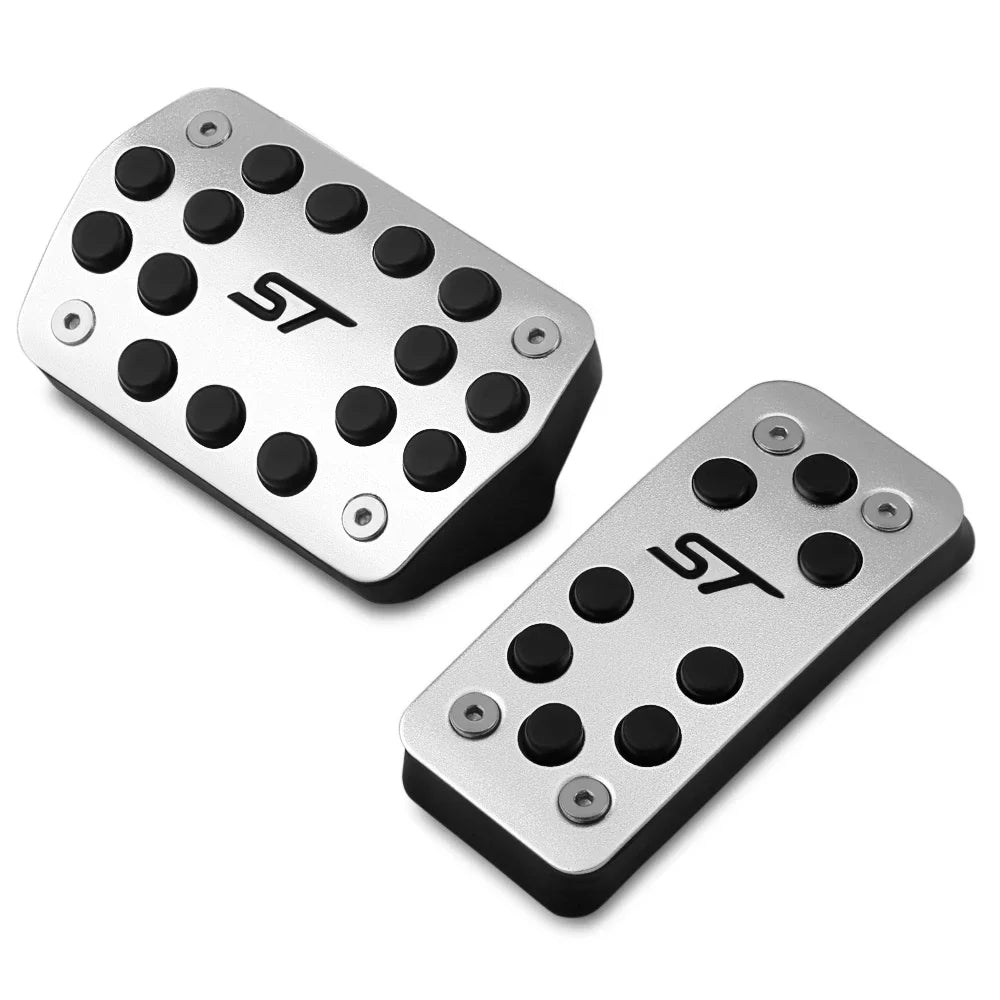 Car Rest Pedal Set – Foot, Fuel, Brake & Clutch Pedals for Ford Focus MK2/MK3, Kuga, Escape ST (2005–2019) | Car Styling Accessories