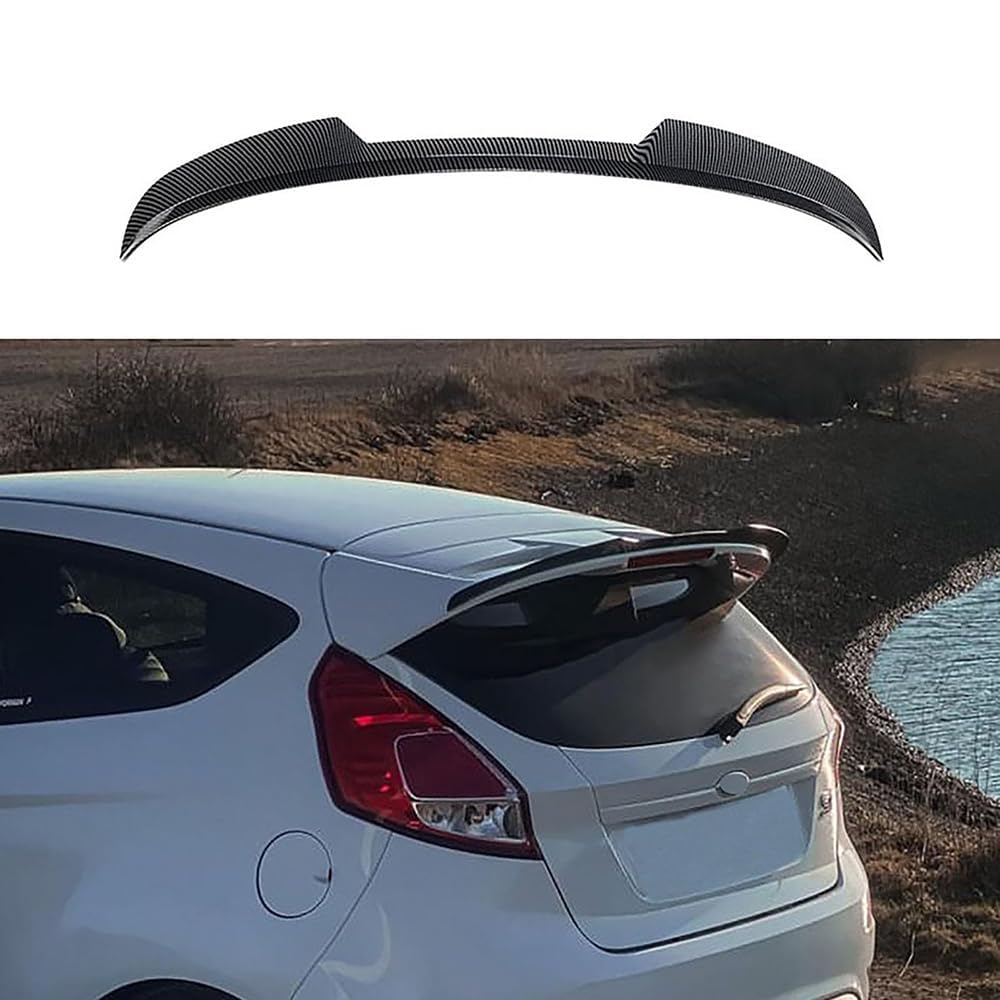 Ford Fiesta ST (08-17) Gloss Black Roof Spoiler Extension